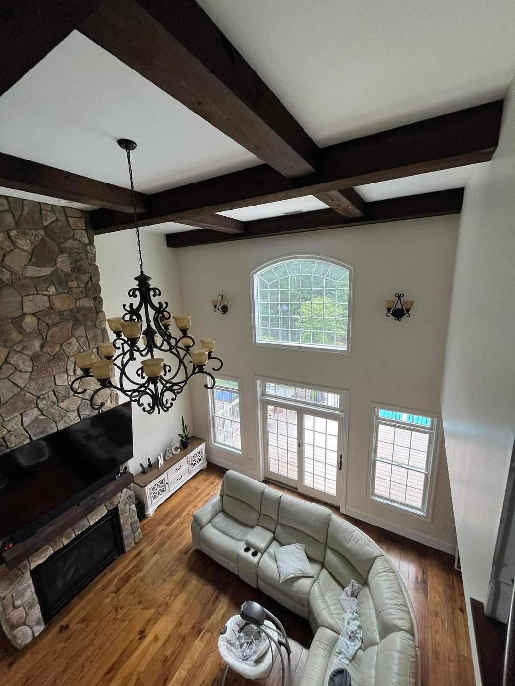 Interior painting project by Roll With It Painting Services